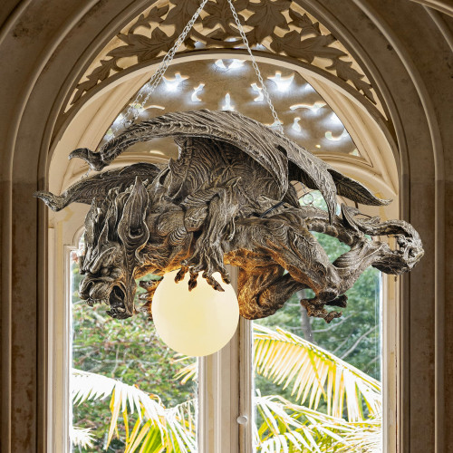 Toscano - Nightfall Sculptural Gargoyle Chandelier
