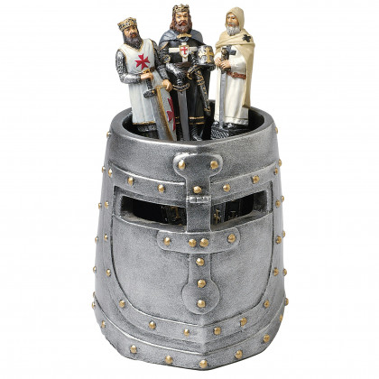 Toscano - Knight Templar Desk Accessory Helmet