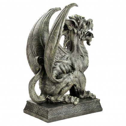 Toscano Saint Ambrose Gate Gargoyle Sentinel Statue - Argos