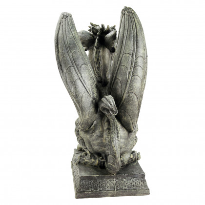 Toscano Saint Ambrose Gate Gargoyle Sentinel Statue - Argos
