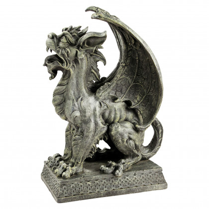 Toscano Saint Ambrose Gate Gargoyle Sentinel Statue - Argos