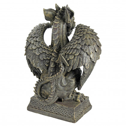 Toscano Saint Ambrose Gate Gargoyle Sentinel Statue - Boden