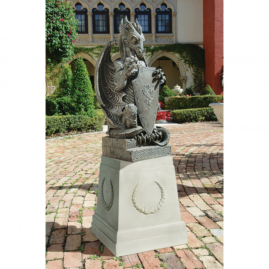 Toscano - The Grande Dragon Sentinel Statue