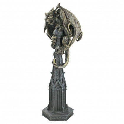 Toscano - RaptorGargoyle Surveyor of the Realm Statue