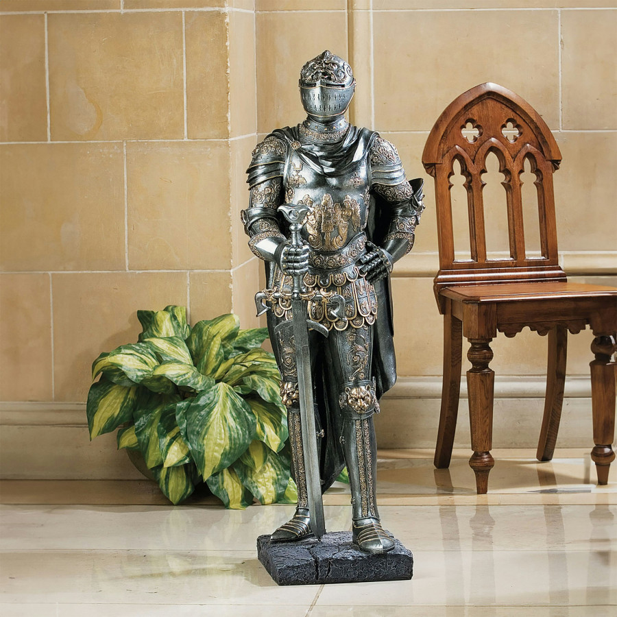 Toscano - The King Guard Half-Scale Sculptural Knight Replica