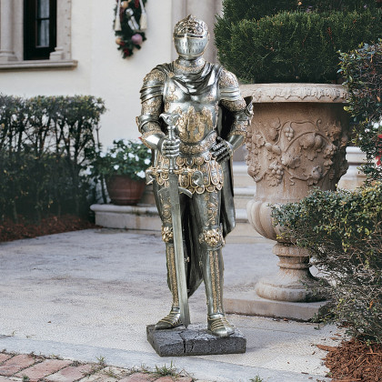 Toscano - The King Guard Half-Scale Sculptural Knight Replica
