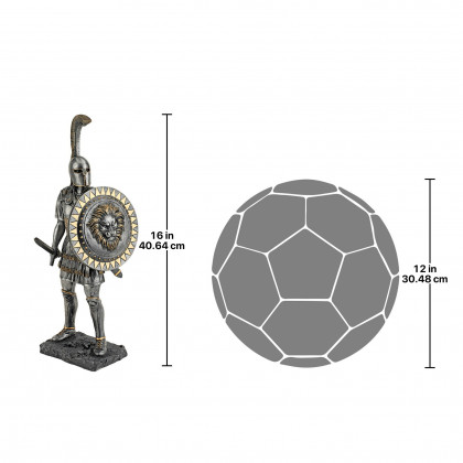 Toscano - Greek Hoplite Warrior Statue