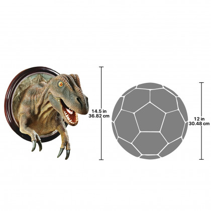 Toscano - T-Rex Dinosaur Trophy Wall Sculpture