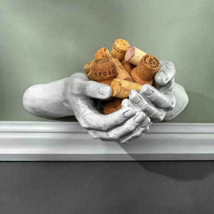 Toscano - The Offering Hands Wall Sculpture