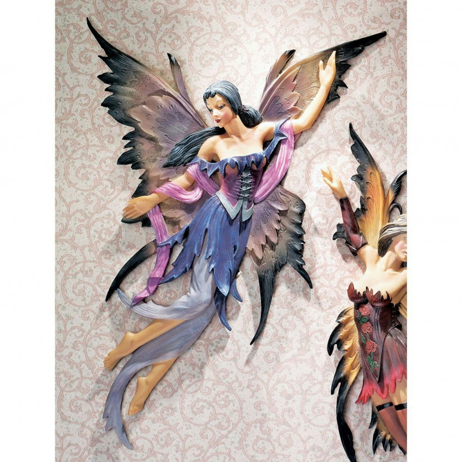 Toscano Fairies of the Enchanted Grove Wall Sculpture - Rowan