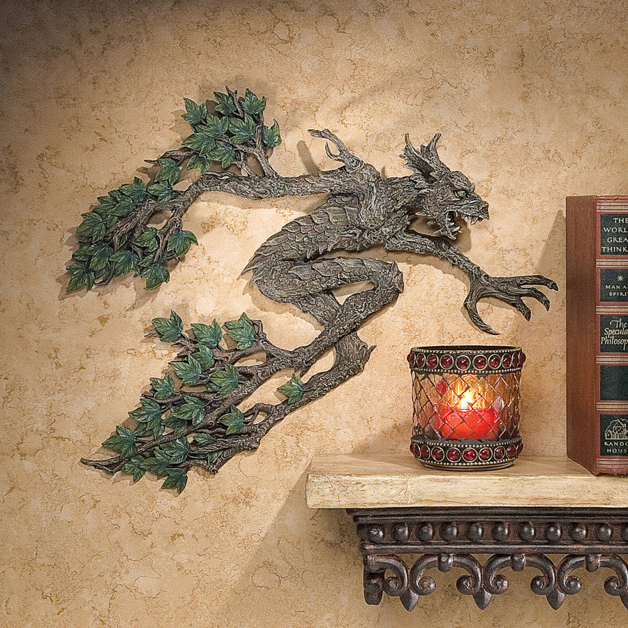 Toscano - Tree Spirit of Sleepy Hollow Greenman Wall Sculpture