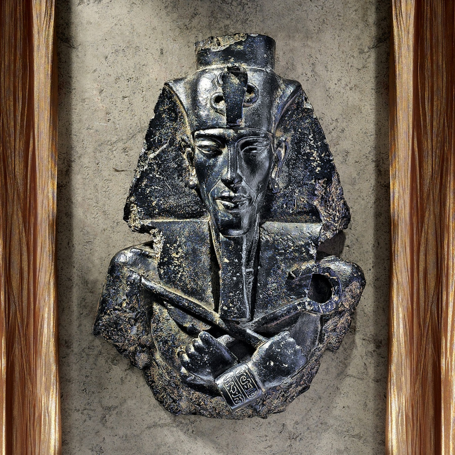 Toscano - Egyptian Pharaoh Akhenaten Wall Sculpture