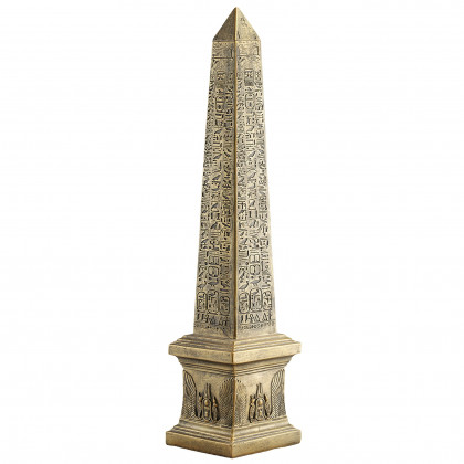 Toscano - Golden Obelisk of Ancient Egypt Statue