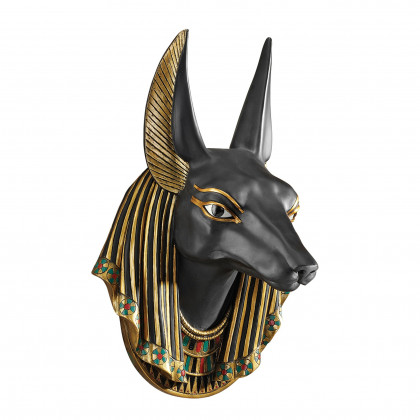 Toscano - Anubis the Egyptian Jackal God Wall Sculpture