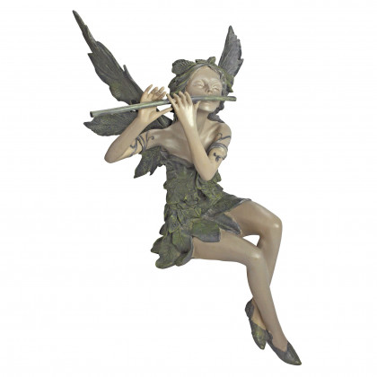Toscano - Fairy of the West Wind Sitting Statue