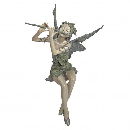 Toscano - Fairy of the West Wind Sitting Statue