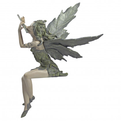 Toscano - Fairy of the West Wind Sitting Statue