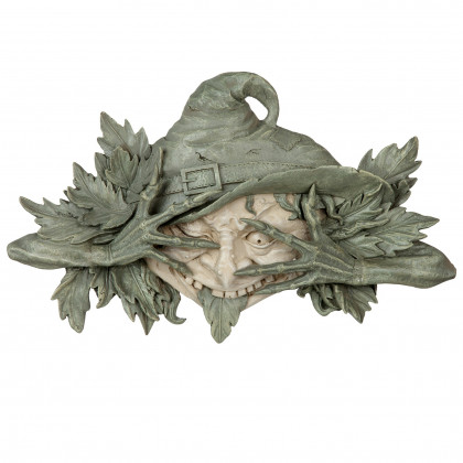 Toscano - The Poison Ivy Forest Witch Greenman Wall Sculpture