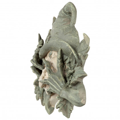 Toscano - The Poison Ivy Forest Witch Greenman Wall Sculpture