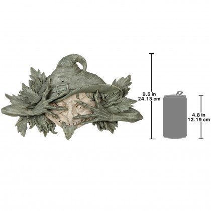 Toscano - The Poison Ivy Forest Witch Greenman Wall Sculpture