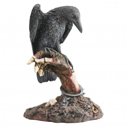 Toscano - The Raven Perch Zombie Statue
