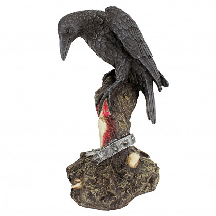 Toscano - The Raven Perch Zombie Statue