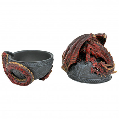 Toscano - Dragon Protector of the Celtic Orb Sculptural Box