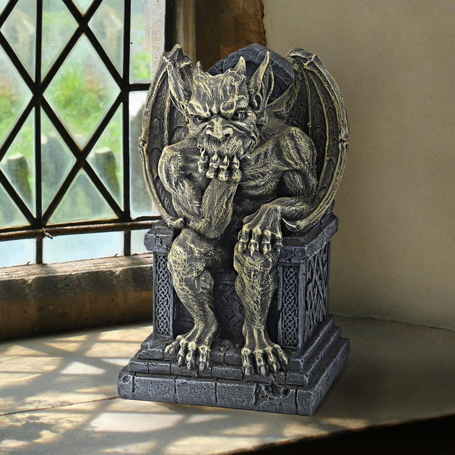 Toscano - Hemlock Gargoyle Throne Statue