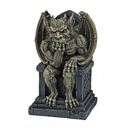 Toscano Hemlock Gargoyle Throne Statue - Small