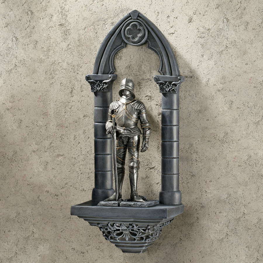 Toscano Knights of the Realm Wall Sculpture - Sir Samuel