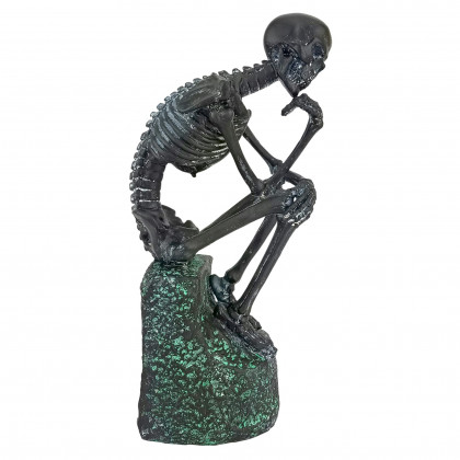 Toscano - The Skeleton Thinker Statue