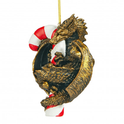 Toscano - Dragon with a Sweet Tooth Holiday Ornament
