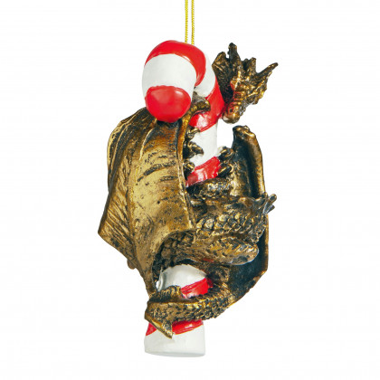 Toscano - Dragon with a Sweet Tooth Holiday Ornament