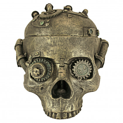 Toscano - Steampunk Skull Containment Vessel
