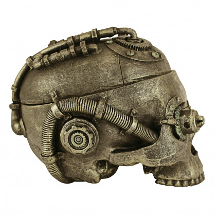Toscano - Steampunk Skull Containment Vessel