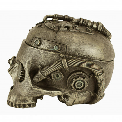 Toscano - Steampunk Skull Containment Vessel