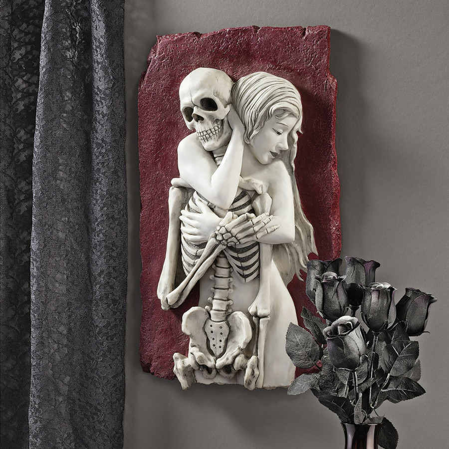 Toscano - Flesh and Bone Skeleton Wall Sculpture