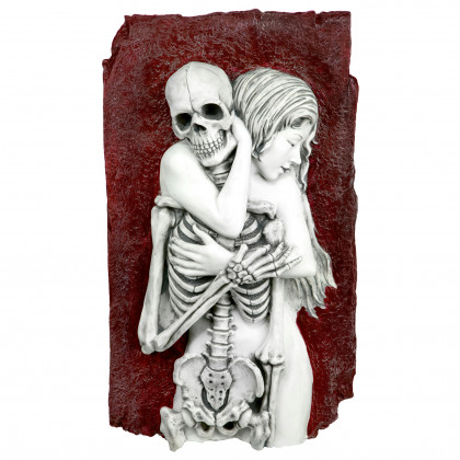 Toscano - Flesh and Bone Skeleton Wall Sculpture
