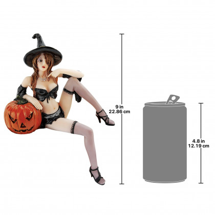 Toscano - Halloween Temptress Witch Shelf Sitter Statue