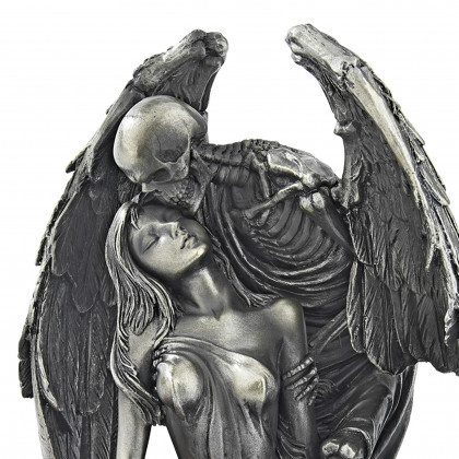 Toscano - Kiss of Death Winged Skeleton Statue