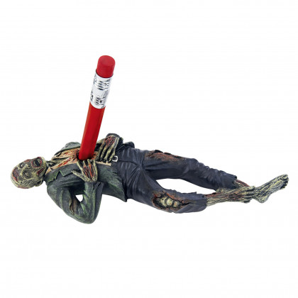 Toscano - Impaled Zombie Pen Holder