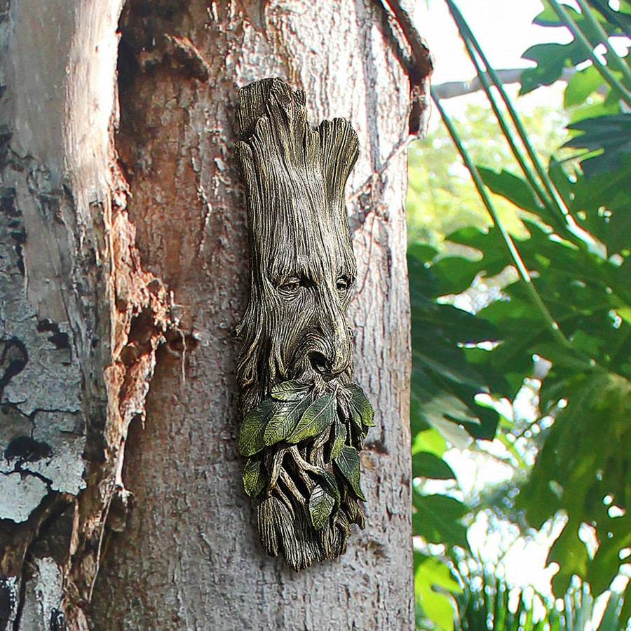 Toscano - Whispering Wilhelm Tree Ent Wall Sculpture
