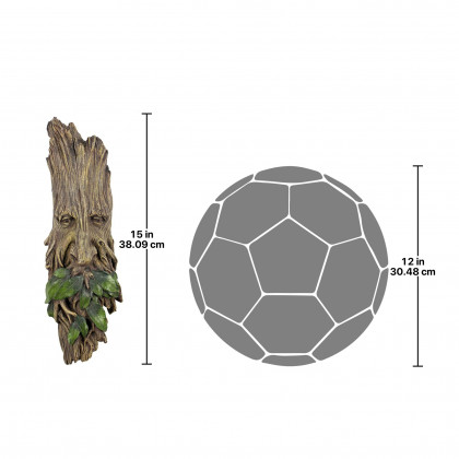 Toscano - Whispering Wilhelm Tree Ent Wall Sculpture