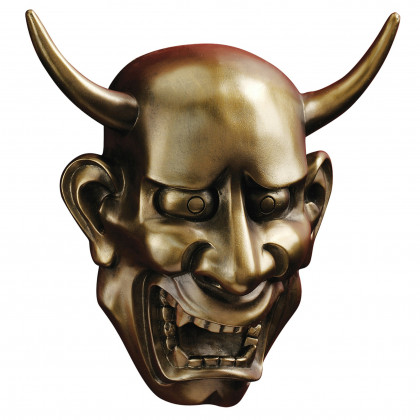 Toscano - Noh Hannya Demon Mask Wall Sculpture