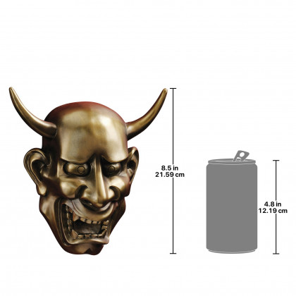 Toscano - Noh Hannya Demon Mask Wall Sculpture