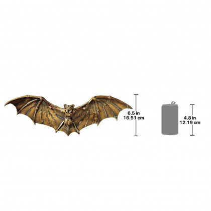 Toscano - Cyber Bat Steampunk Wall Sculpture