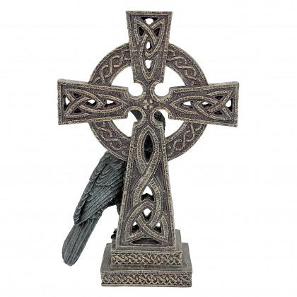 Toscano - Never-Ending Darkness Celtic Raven Statue