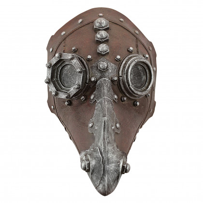 Toscano - Doctor of Death Steampunk Plague Mask Wall Sculpture