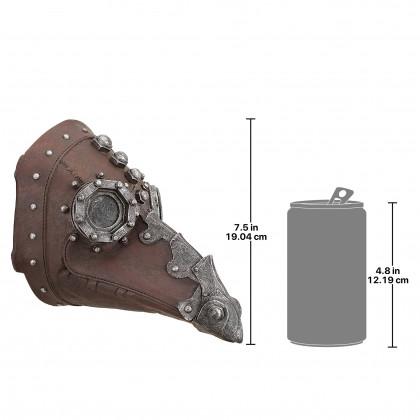 Toscano - Doctor of Death Steampunk Plague Mask Wall Sculpture