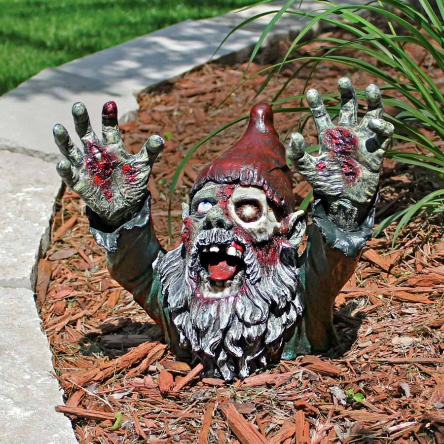 Toscano - Zombie Gnombie Statue